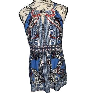 INC International Concepts Paisley Blouse